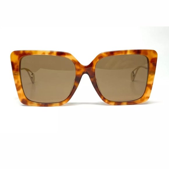 Gucci Women\'s Havana Brown Sunglasses!
